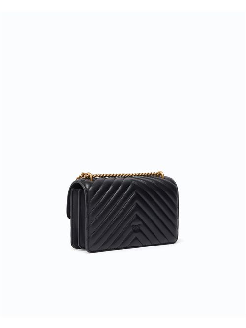 Borsa piccola a tracolla Love Bag One Chevron New Buckle PINKO | 107620A0GK/Z99Q
